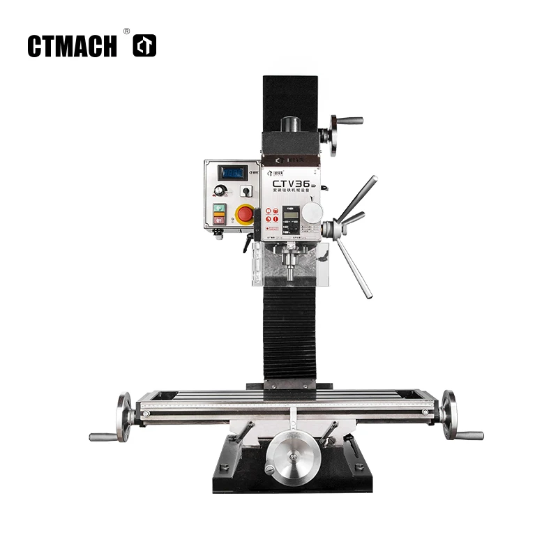 CTV36 variable speed drilling and milling machine for metal working