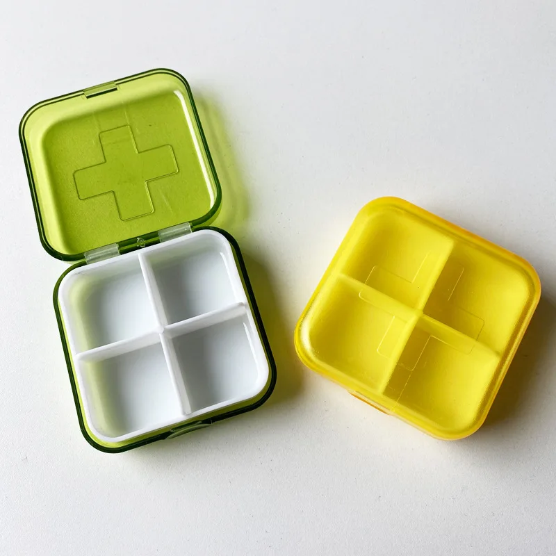 Fancy and cute weekly container medicine pill box