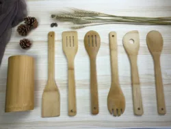 New bamboo products hot kitchen set salad spatula spatula rice spoon can be used for family gatherings
