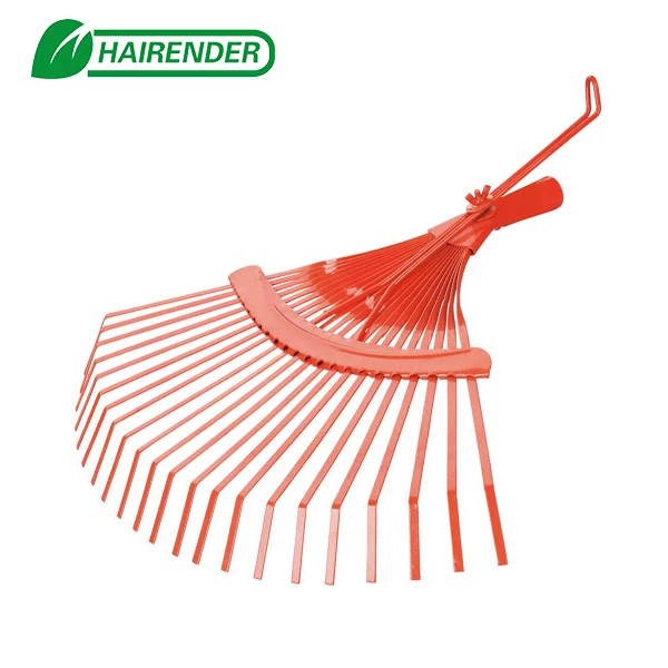 
22T red powder coating adjustable leaf rake 