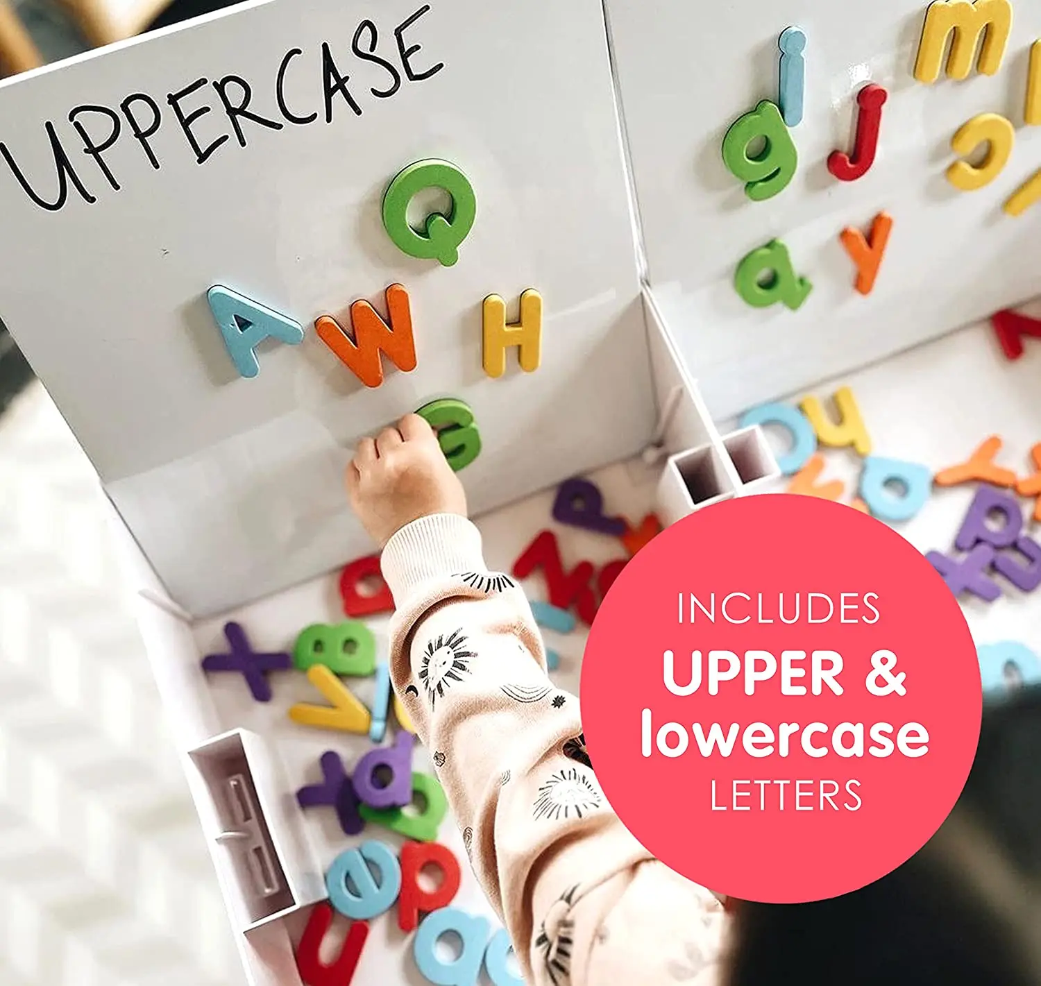 115 Magnetic Letters Numbers Alphabet Learning Magnets Number Magnet For Fridge Foam Letter Magnets ABC toy for Kids