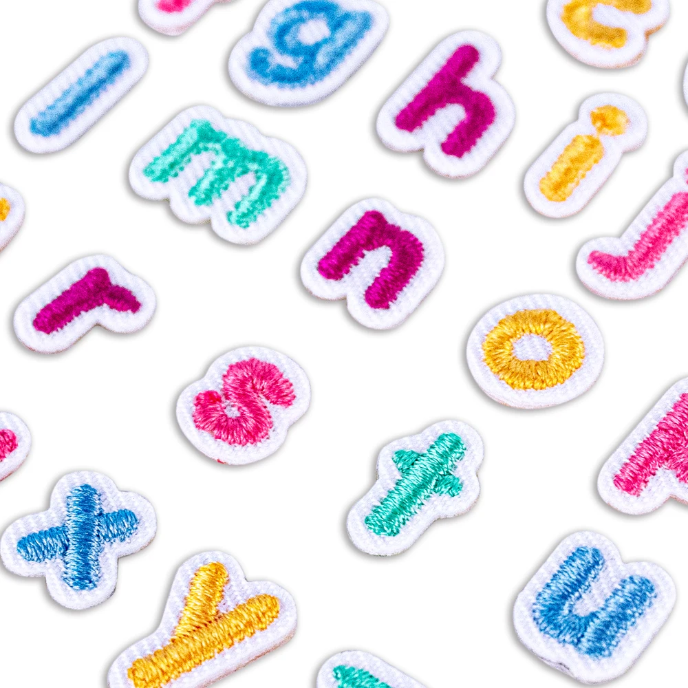 Wholesale Nice Quality Custom 3d embroidery letters for clothing patches