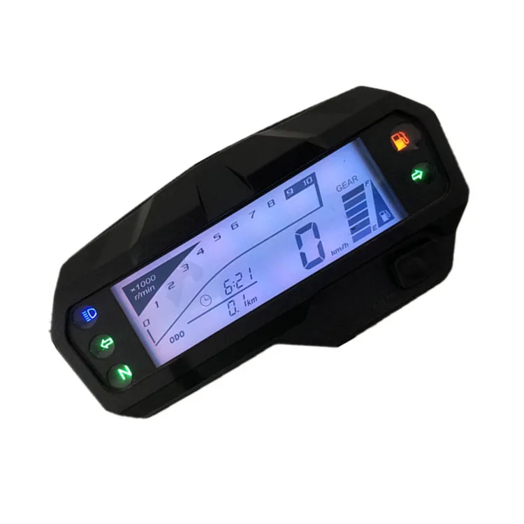 NO.6 Speed meter clock instrument LED LCD speedometer Digital Odometer Tachometer competitive prices motorcycle parts numerous