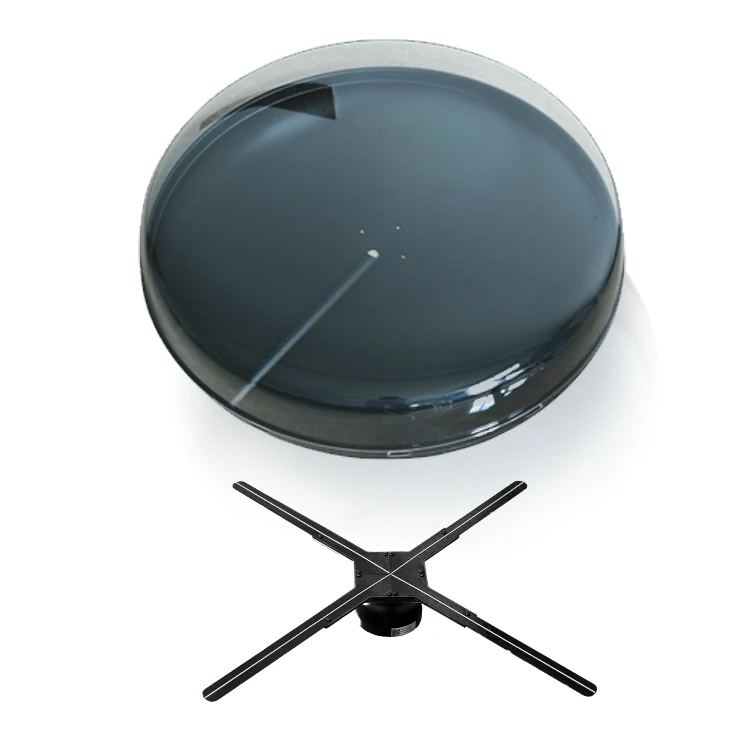 75Cm Exhibition 3D Hologram In The Air Advertising Led Fan Holographic Display Holograma Ventilador 3D Hologram Fan