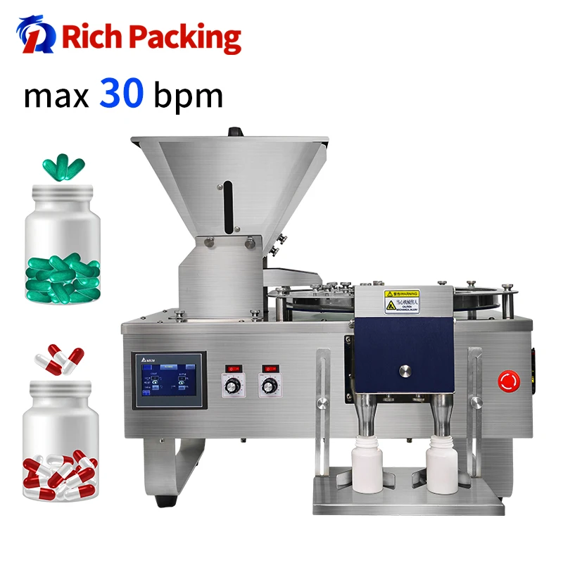 Semi Auto Table Top Pill Counting And Semi Automatic Desktop Capsule Tablet Counter Machine