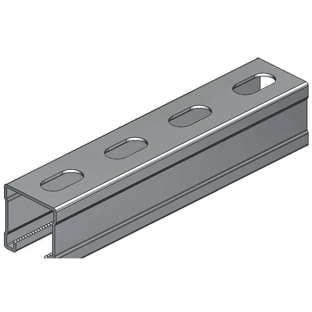 China manufacturing  Construction Material unistrut channel price,cold rolled c channel steel,metal furring channel sizes