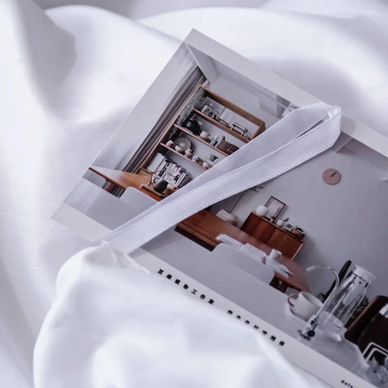 Moonlight white 5 star hotel bed linens cotton bed sheet set 100% cotton bedding set