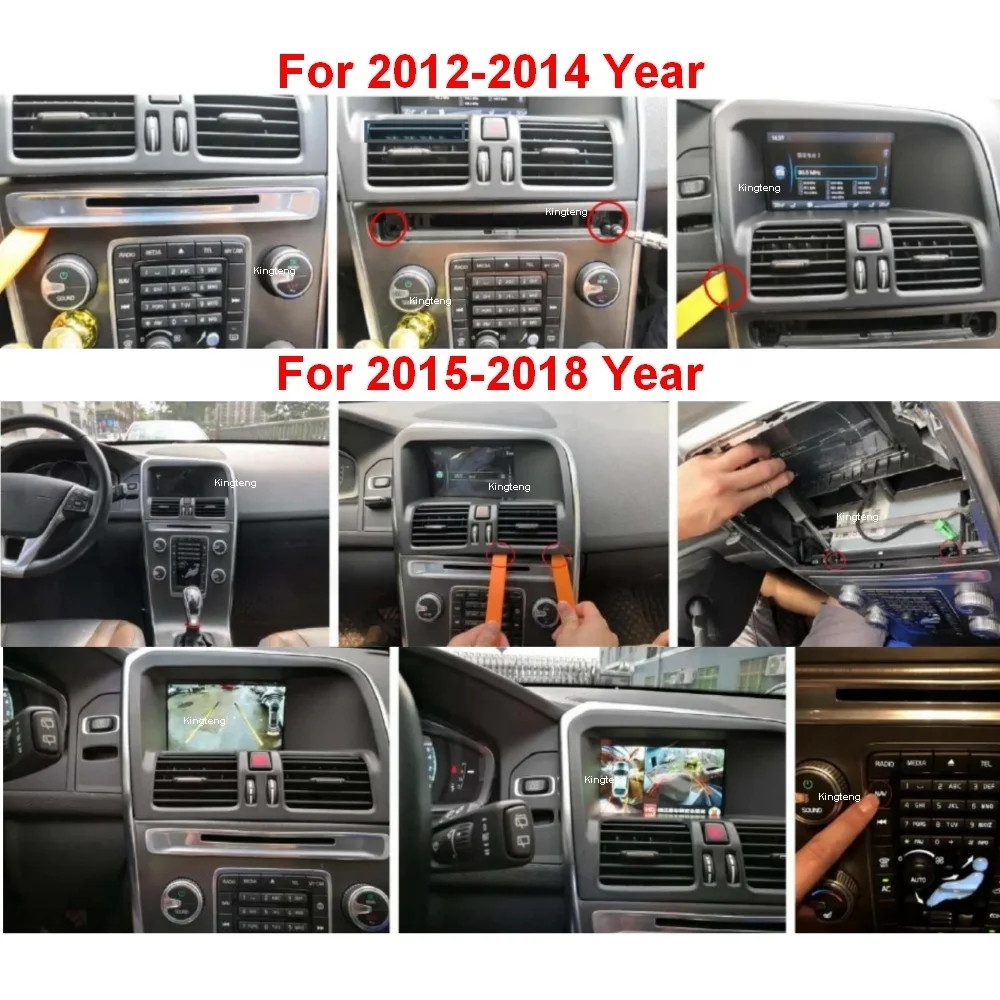 OEM Factory Screen Upgrade Video Interface Sensus Connect Car Camera For Volvo XC60 XC90 S90 V90 XC40 V40