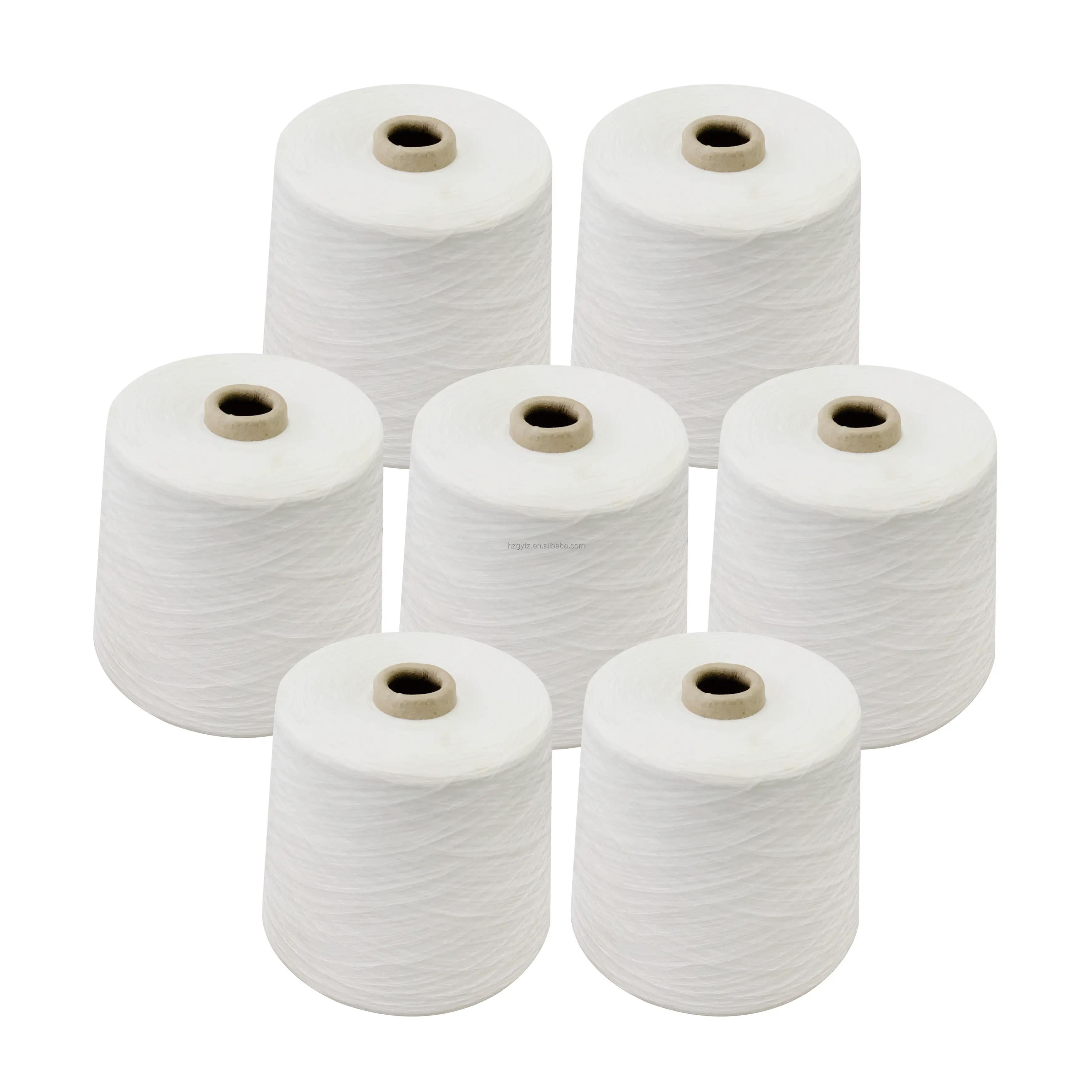 30S/1 MVS  polyester 67% and viscose 33% blend vortex yarn knitting yarn