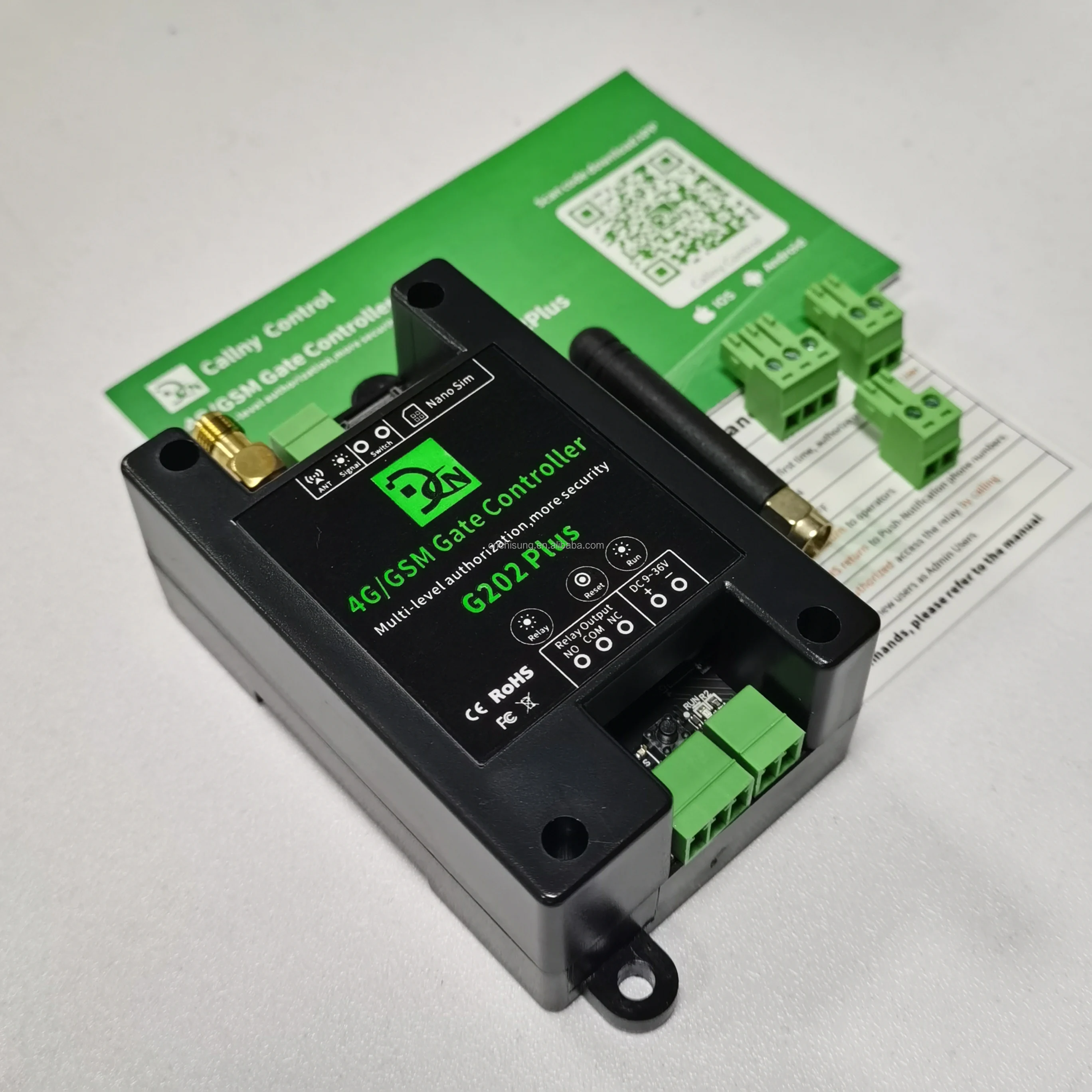Dialer 2G Gsm gate opener Alarm Controller G202 Plus Use for Automatic Opener Electric Lock Receiver Gate Opener