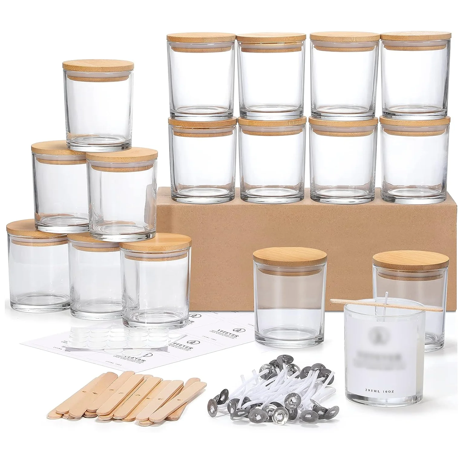 Envases de vidrio para velas envases cristal vela стеклянные подсвечники фонари банки для свечей