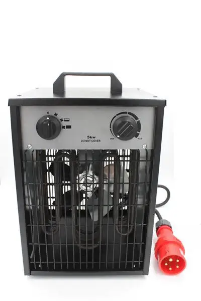 ZOBO hot sale 5KW industrial portable electric fan heater