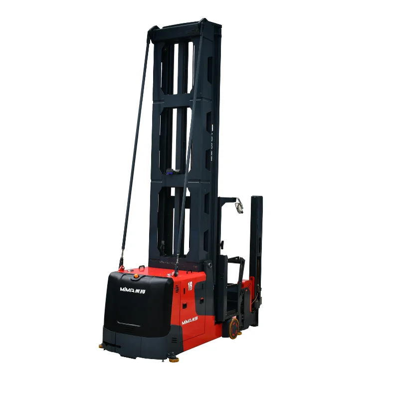 China Manufacture  MiMA 1.6T 14.2m Man- up Electric Forklift for Narrow Warehouse