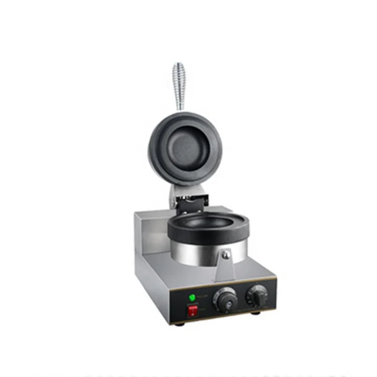 
Ice cream waffle cup hamburger waffle making machine Donut Ice Cream Dessert Italian Gelato Panini Press Machine 