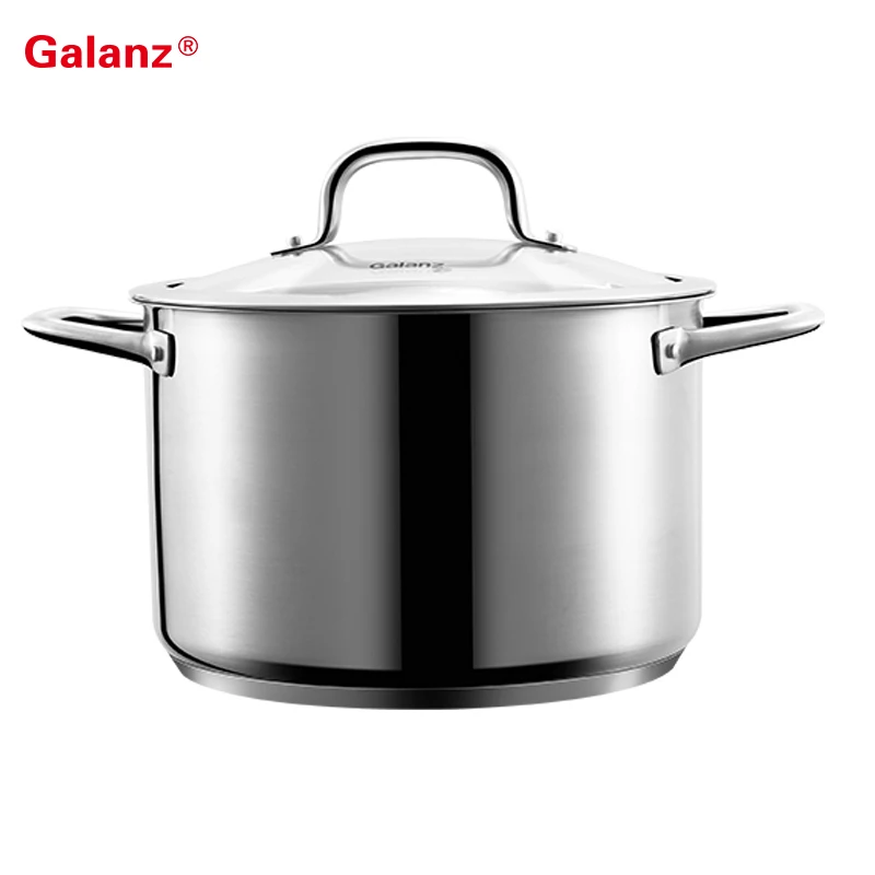 
Professional manufacturer commercial high quality big stainless steel soup pot 