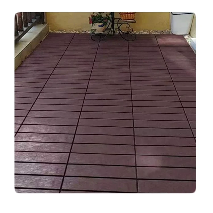 Non-slip Balcony Floor Self-assembled Plastic Flooring Suspension Splicing Decking Tile