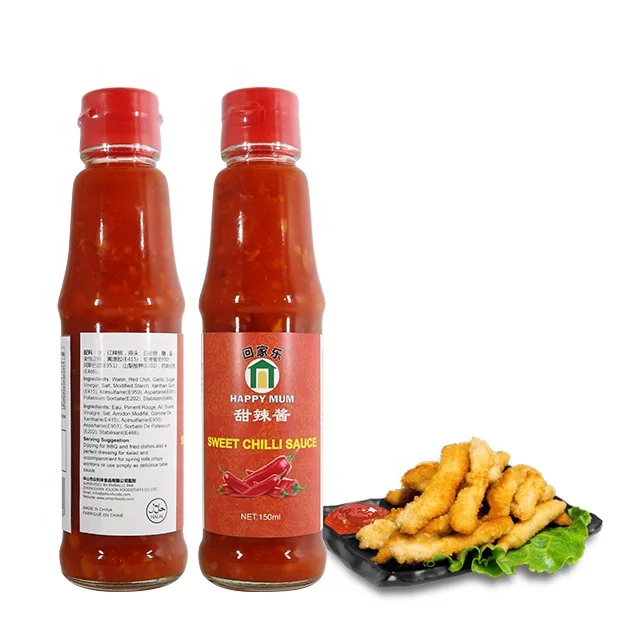 JOLION China Famous Manufacturer Red Pepper Hot Spicy Chili Paste Dipping Foods Sweet Chilli Sauce for Chicken