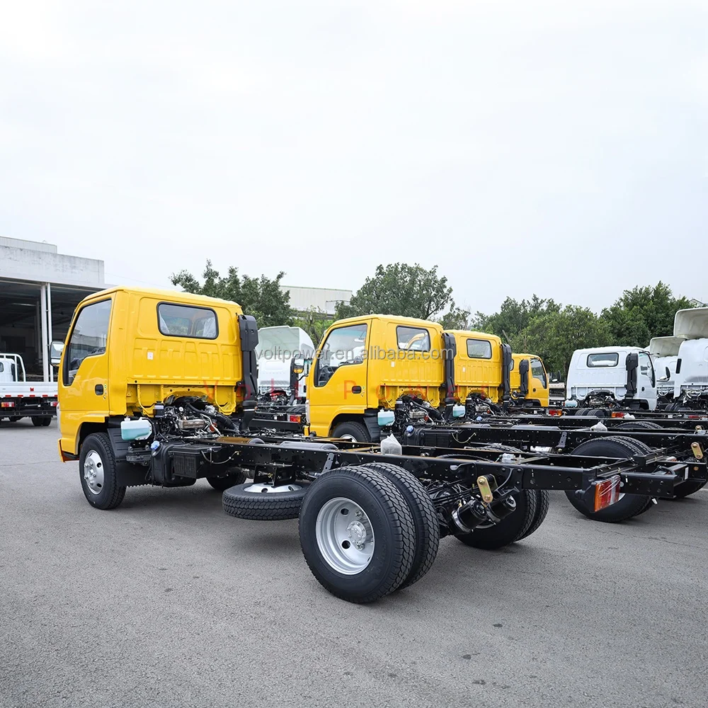 New Isuzu 6 ton NPR Isuzu cabin chassis truck