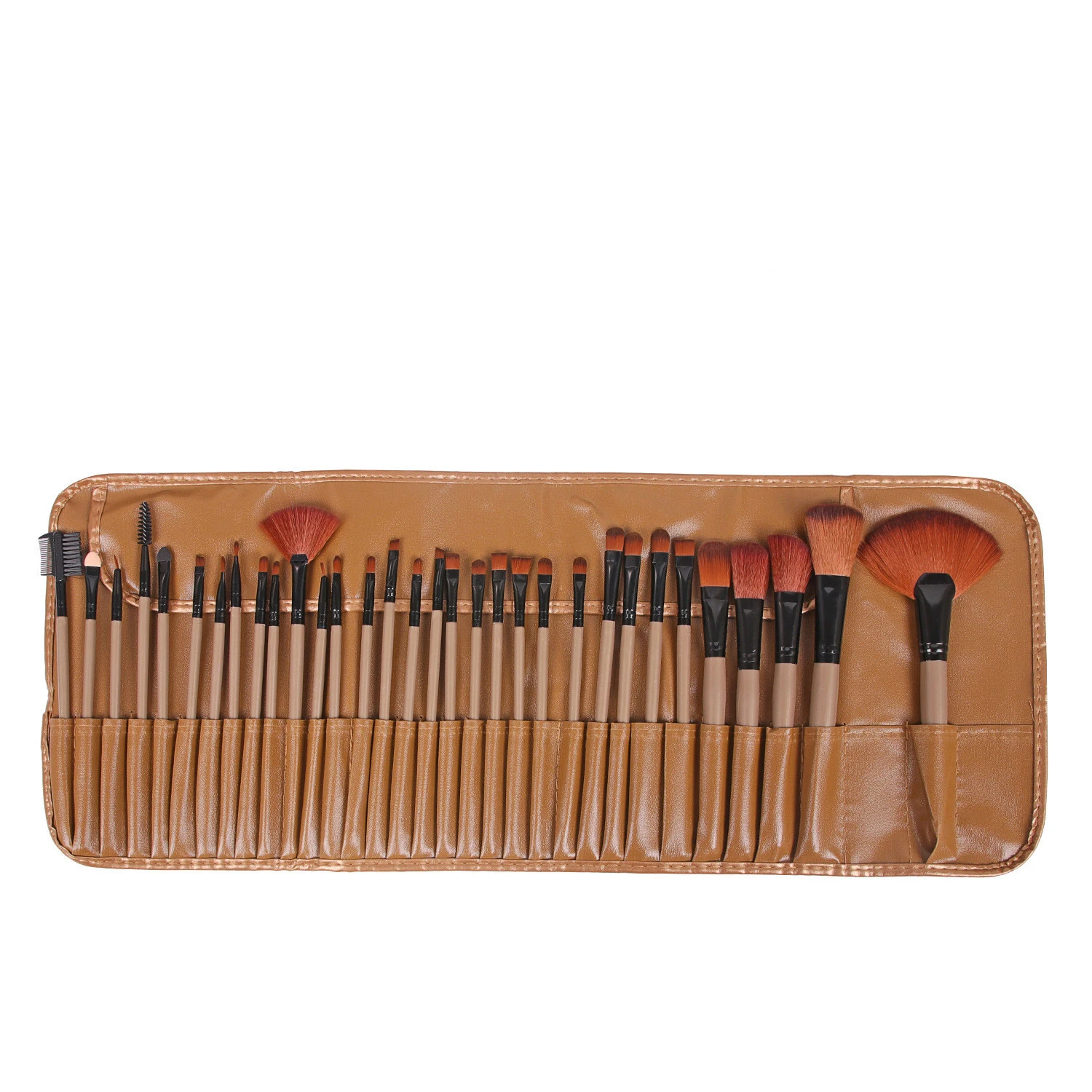 Handle Wood Makeup Brush Kit A Variety Of Colorful Makeup Brush Manufacturers China