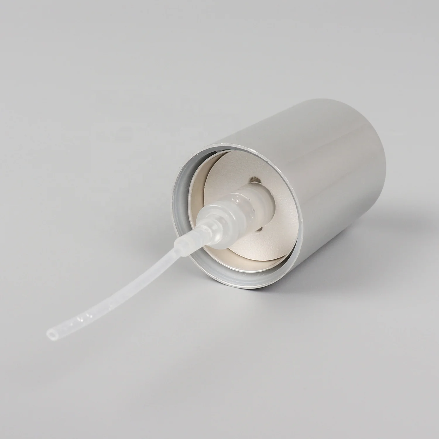 Oral sprayer aluminum bottle aluminum can press bayonet fine mist sprayer crimping pump