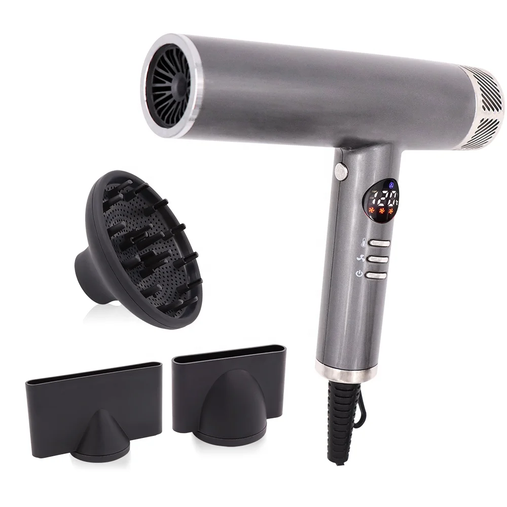Professional salon High Speed Hair Dryer BLCD 1650W 110,000 RPM