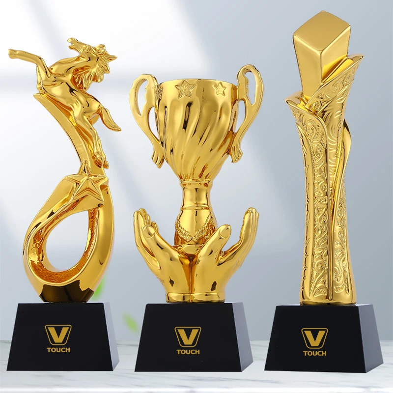 Выигрышный трофей из рекламного материала с логотипом и дизайном на заказ