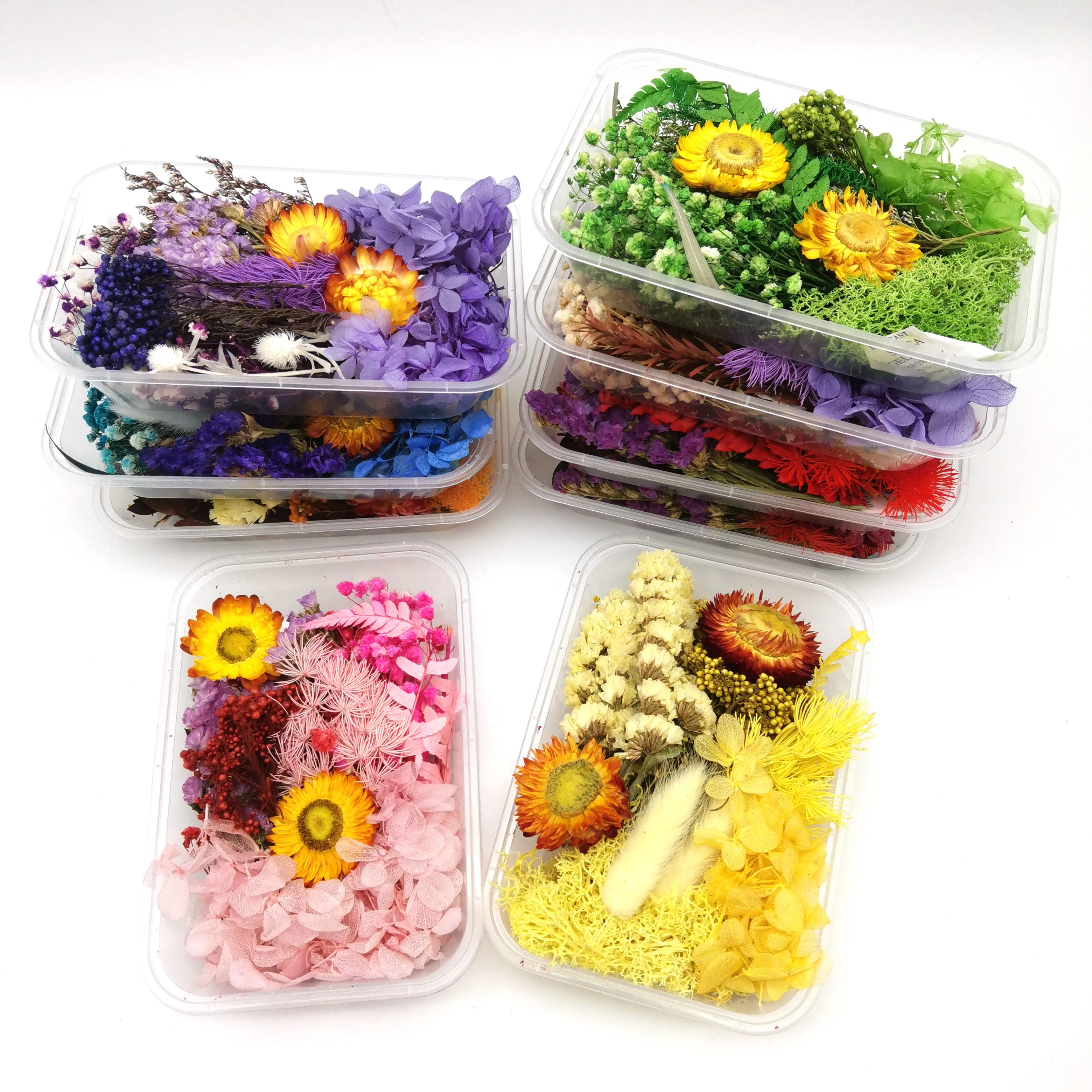 Заводская поставка сухие цветы для смолы ручная работа натуральные babysbreath