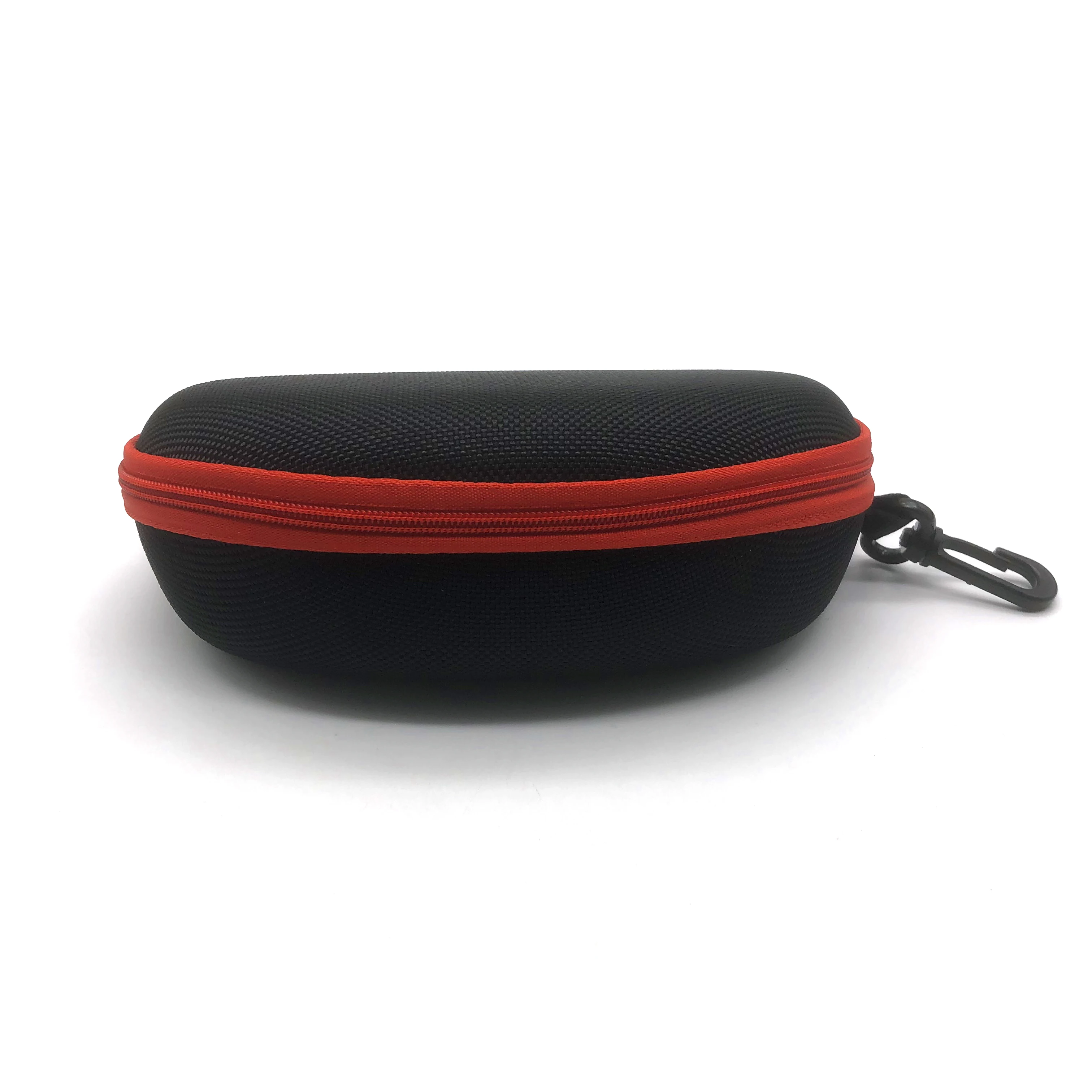 Customized EVA Sunglasses Case Portable Travel Zipper Eyeglasses Case With Hook