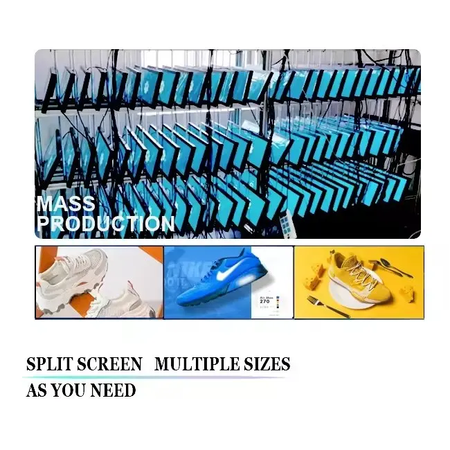 Shelf Edge Ultra Thin Advertising Touch Screen LCD display 12.1inch Indoor Android LCD Transparent Display Digital