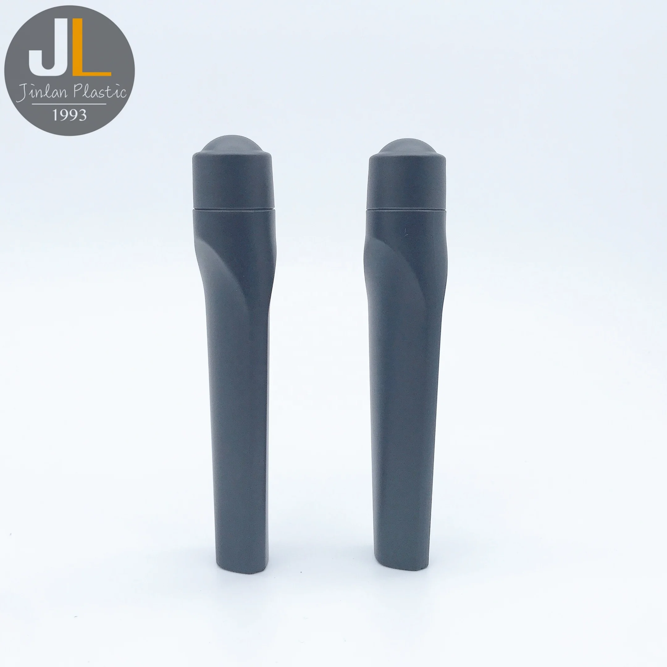 Customized Logo Eye Cream Black Tube Factory Price Roller Acrylic Cosmetics Plastic Container Squeeze Bottle