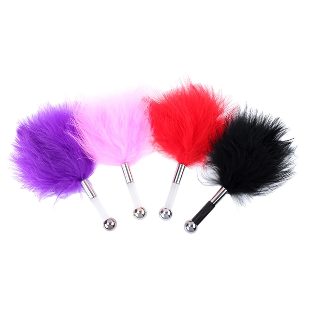 Эротические товары для взрослых аксессуары перо маленькие бусины анус Анальная пробка задница