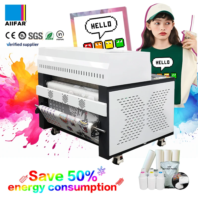 Low Energy Fully Automatic DTF Powder Shaker Optimal Technology Innovation Hidden Air Purifier Small DTF Printer Manufacturing