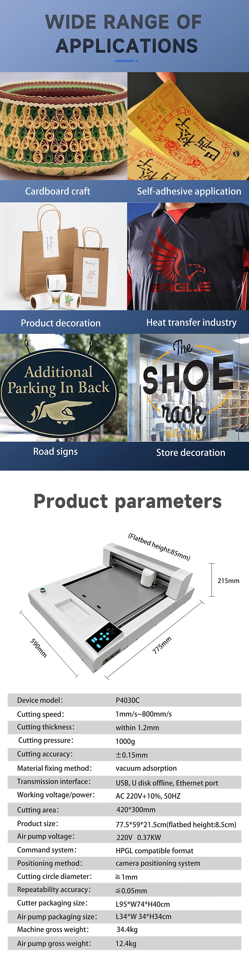 CDR Contour Cutting Stepper Motor to Match with DTF Printer A3 Mini Flatbed Vinyl Cutter Plotter