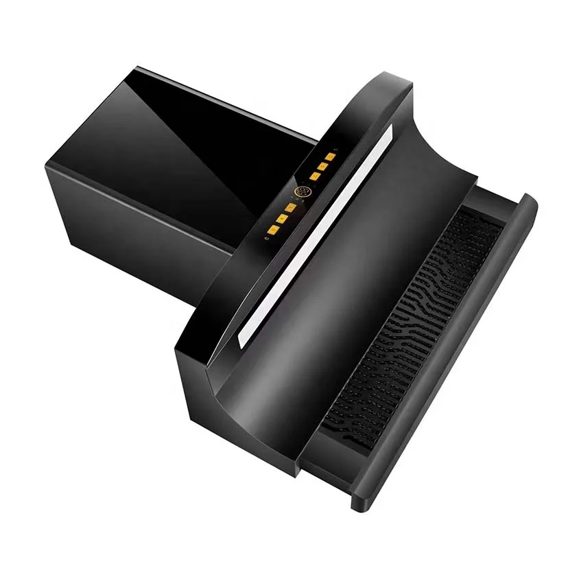 Stainless Steel Chimney Kitchen Fume Hood Chinese Style Exhaust Cooker Range Hood With Voice and Smoke Sensor