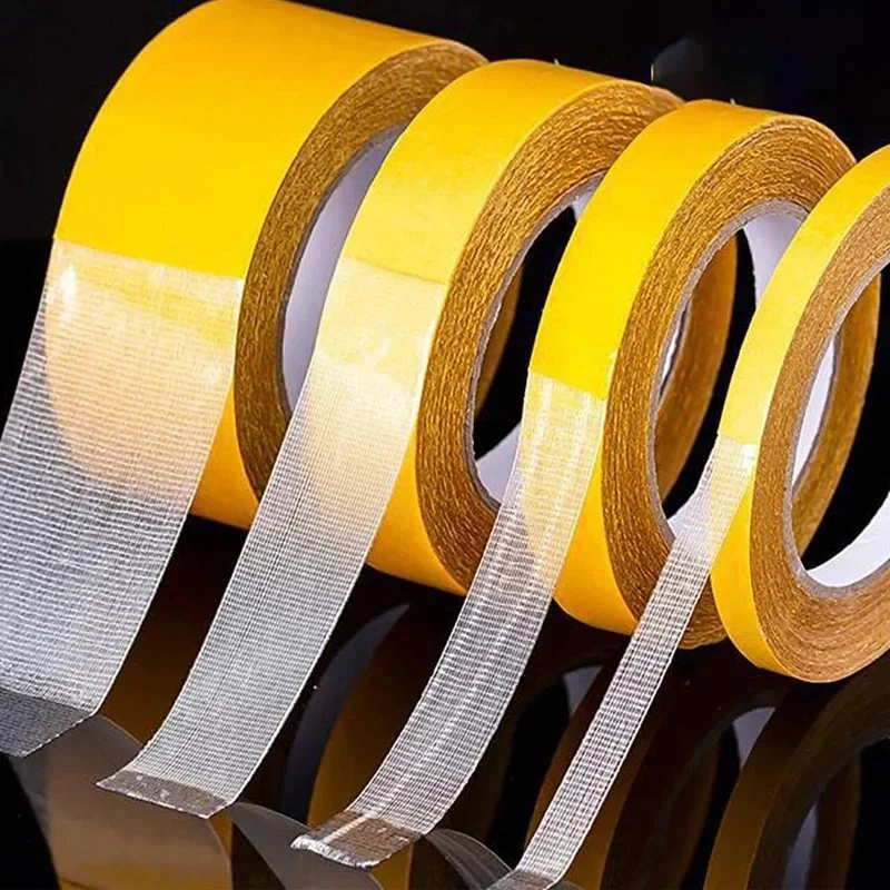 High viscosity fiberglass filament glass grid adhesive tape double sided fiber mesh tape