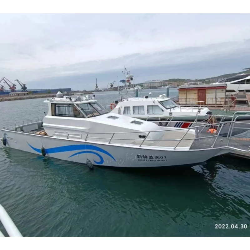 15.16m Aluminum Luxury Yacht Leisure Cabin Fishing Boat With Inboard Diesel-fuel Engine