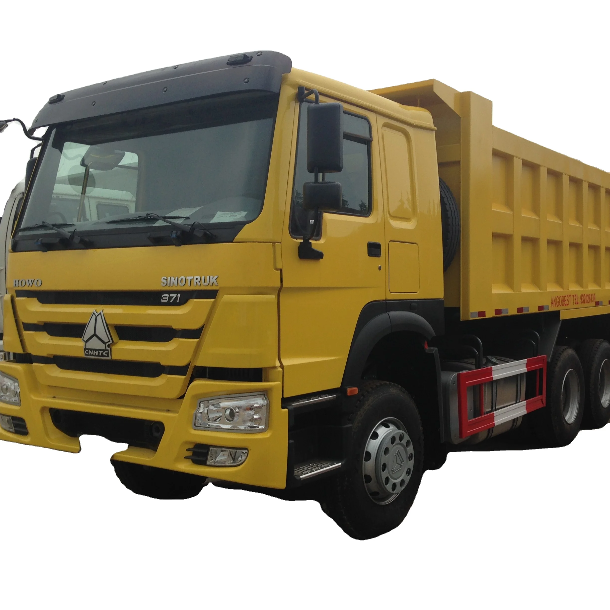 Factory Price Brand New Transport Construction Sino Sinotruk Howo 6x4  10 wheeler 371hp 20 30 tons Dumper Tipper Truck