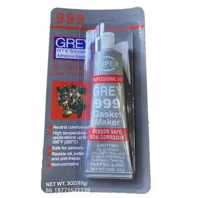 abr o super 999 grey gasket maker for car silicone sealant ultra high temperature derfoe silicona mega grey