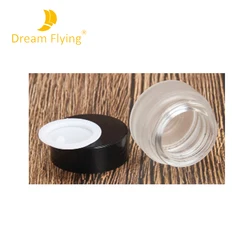 Лидер продаж, стеклянный восковой контейнер 5 мл, стеклянный восковой контейнер с повышенной герметичностью