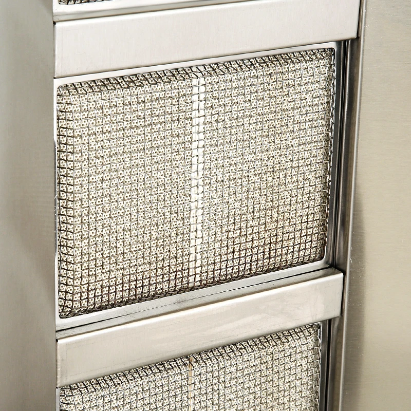 Three head gas kebab machine