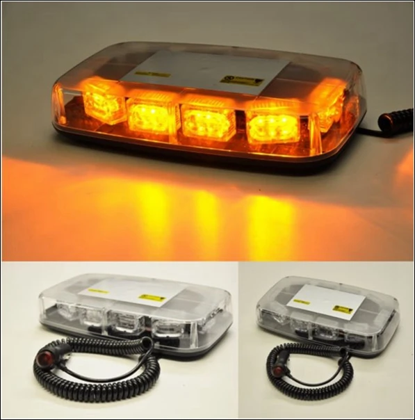 ECE R65 R10 Car Roof Mount Police Led Warning mini Light Bar