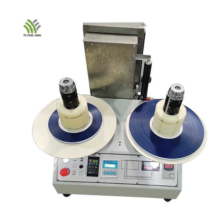 FMWH-450B Fully Automatic Label Winding Machine Sticker Rewinder with Counter