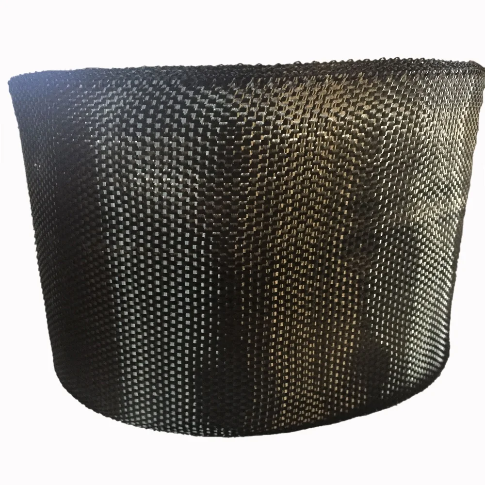High Modulus High Strength Carbon Braid Tape