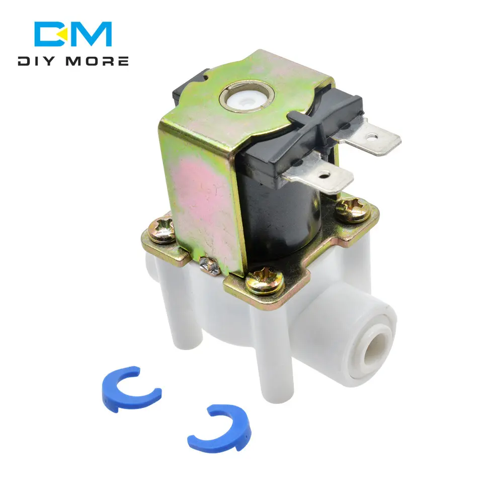 Электромагнитный клапан, нормально замкнутый электромагнитный клапан, входной клапан, переключатель потока воды и воздуха, 12 В, 24 В постоянного тока