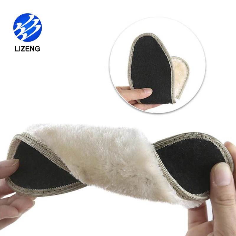 Everyday Bamboo Charcoal Winter Fur Warm Insoles