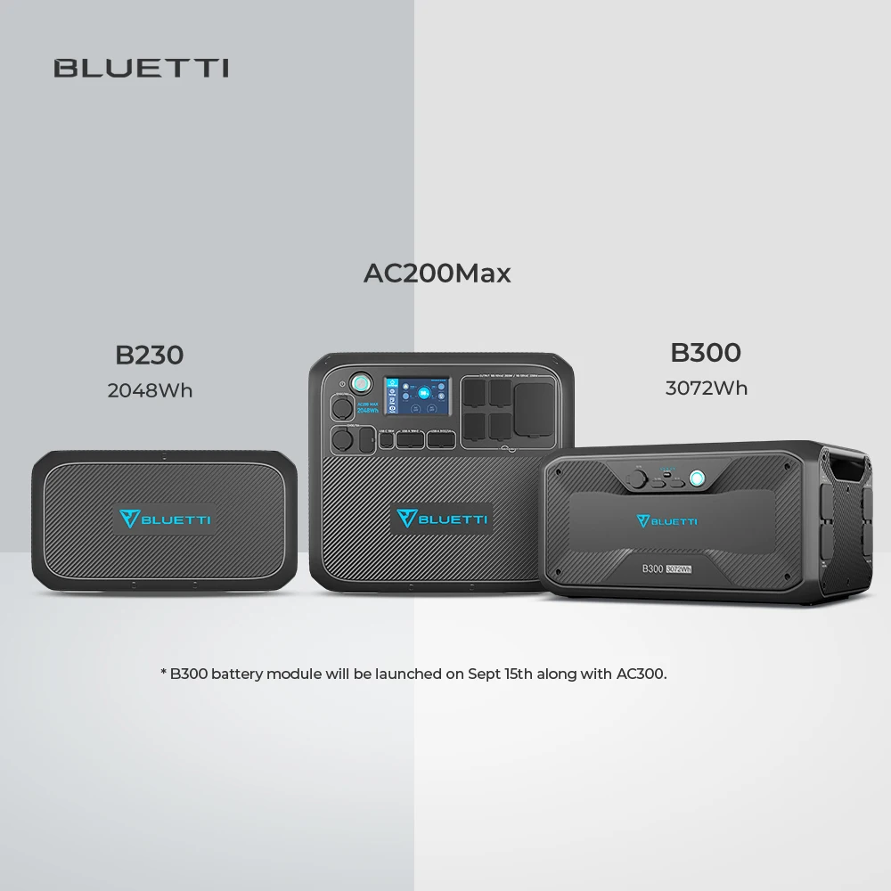 Bluetti Ac200Max заряженные портативными панелями солнечной энергии система для кемпинга электрическая