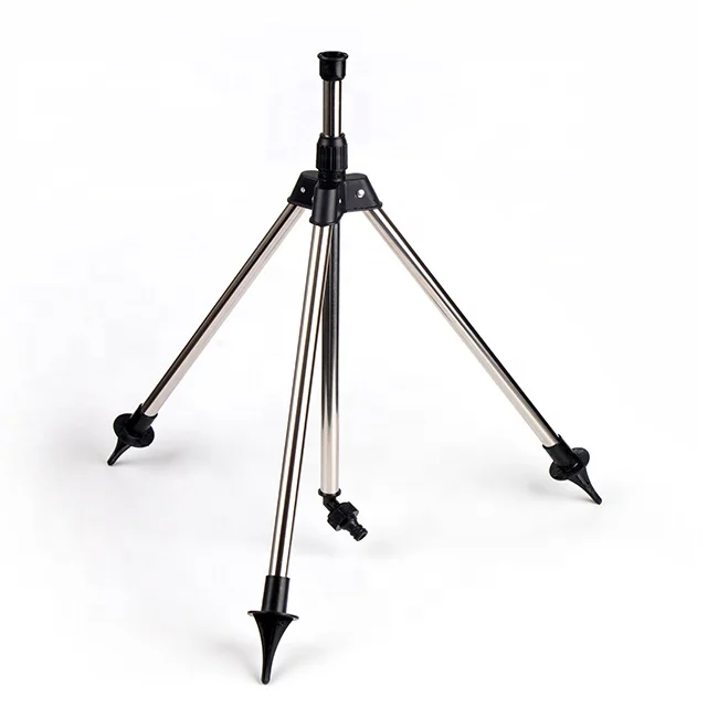 Garden bracket watering flowers and greening telescopic triangle bracket agricultural irrigation sprinkler tripod
