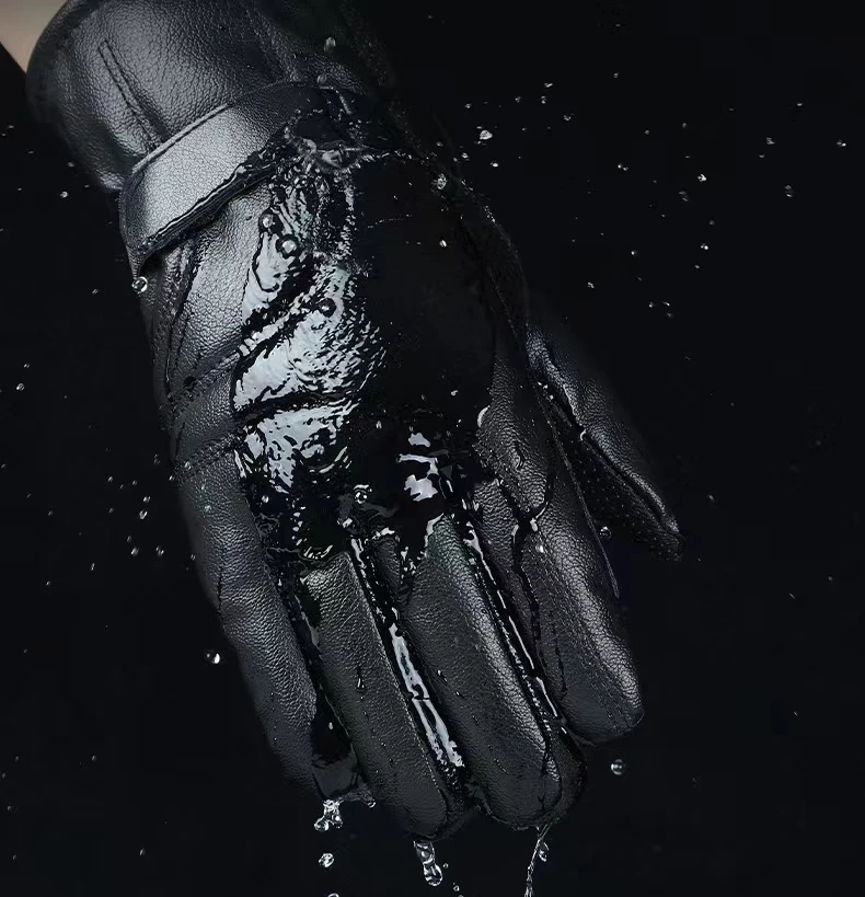 Waterproof  Heated Gloves Winter Sports Touch Screen Riding Motorcycle Mittens Warm Electric Heating Portable heated gloves