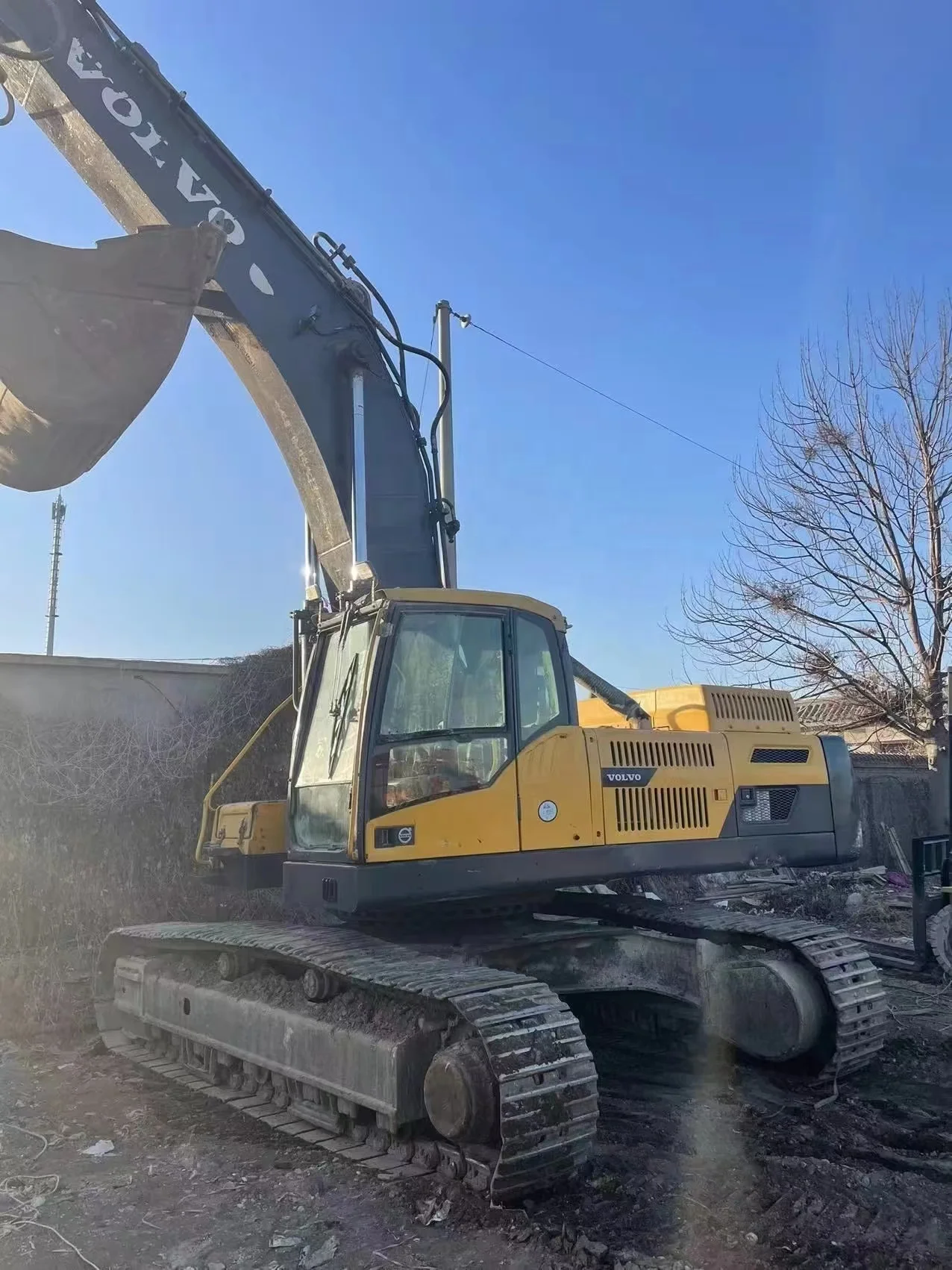Volvo 480 Dl 50 ton excavator ec 480d in good condition affordable price 100% original second-hand engine quality digging tool