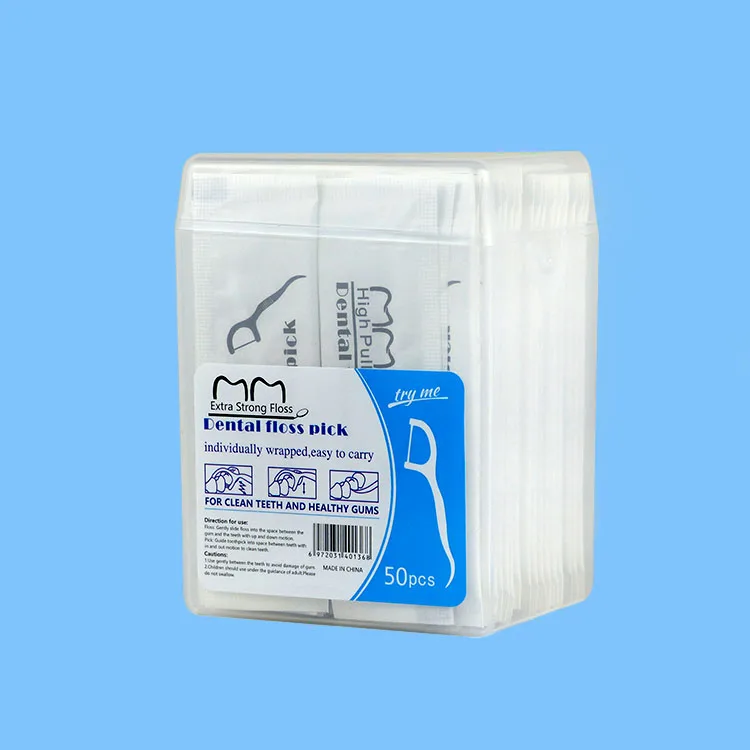  Оптовая продажа экологически чистые биоразлагаемые зубочистки Oral Plastic B с индивидуальной
